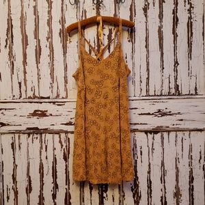 Yellow flower dress